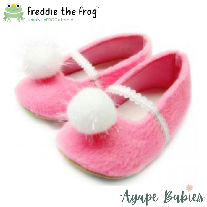 Freddie The Frog Pre Walker Shoes - Winter Series Pink