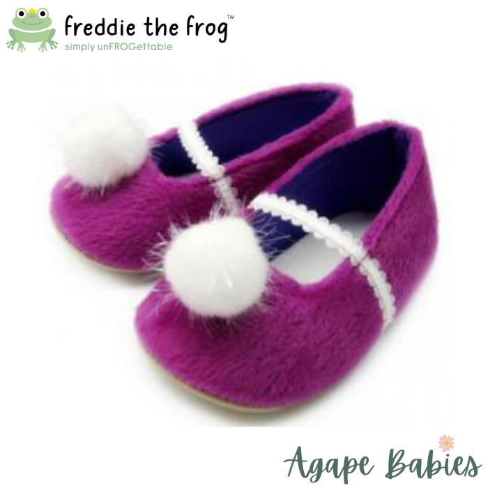Freddie The Frog Pre Walker Shoes - Winter Series Purple