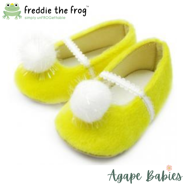 Freddie The Frog Pre Walker Shoes - Winter Series Yellow