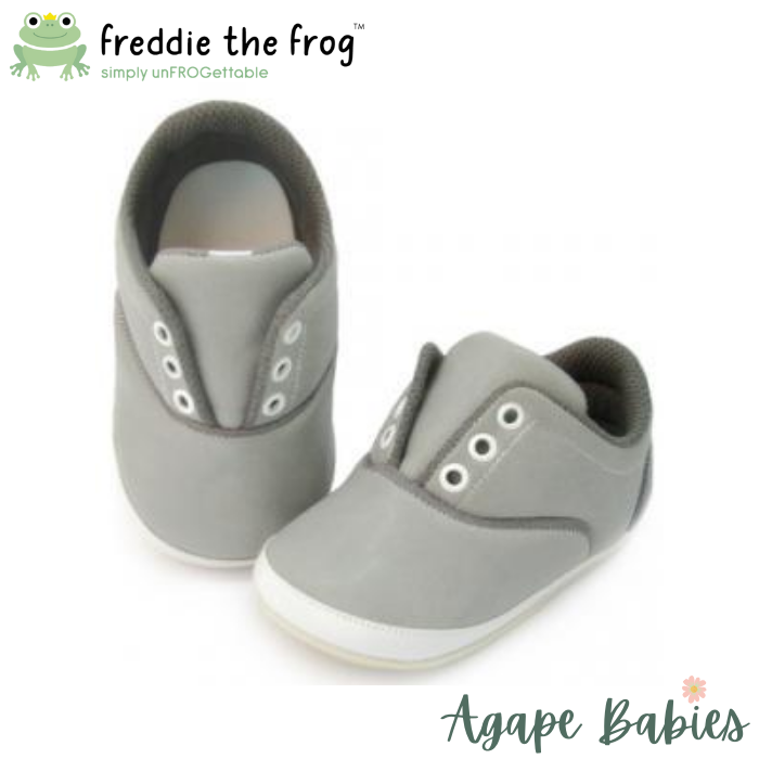 Freddie the Frog Pre Walker Shoes - Andy Grey