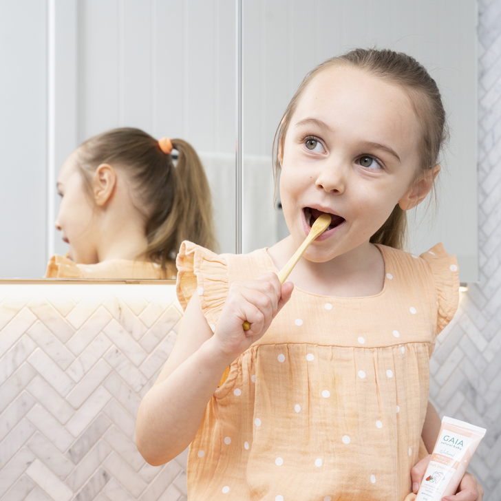 GAIA Natural Probiotic Toothpaste 50g  - Fruit Smoothie Exp: 01/26