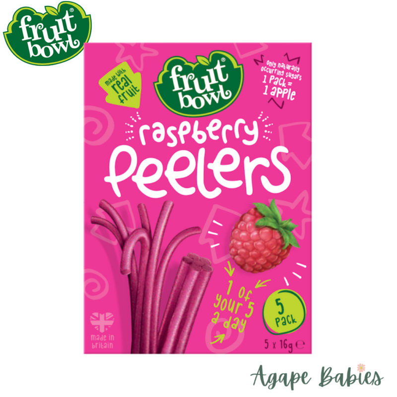 Fruit Bowl Peelers - Raspberry (5x16g) Exp: