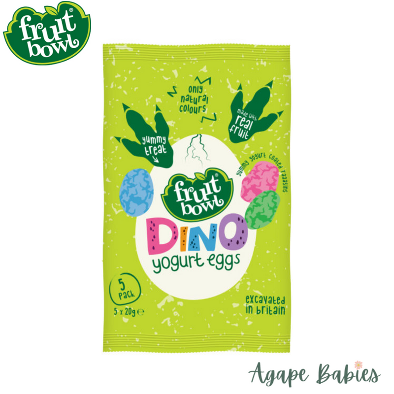 Fruit Bowl Dino Yogurt Eggs (5x20g) Exp: 09/24
