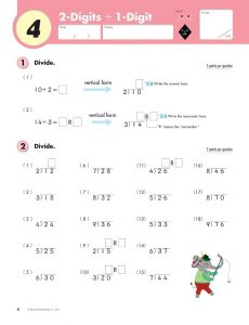 Kumon Grade 4 Math Workbook: Division