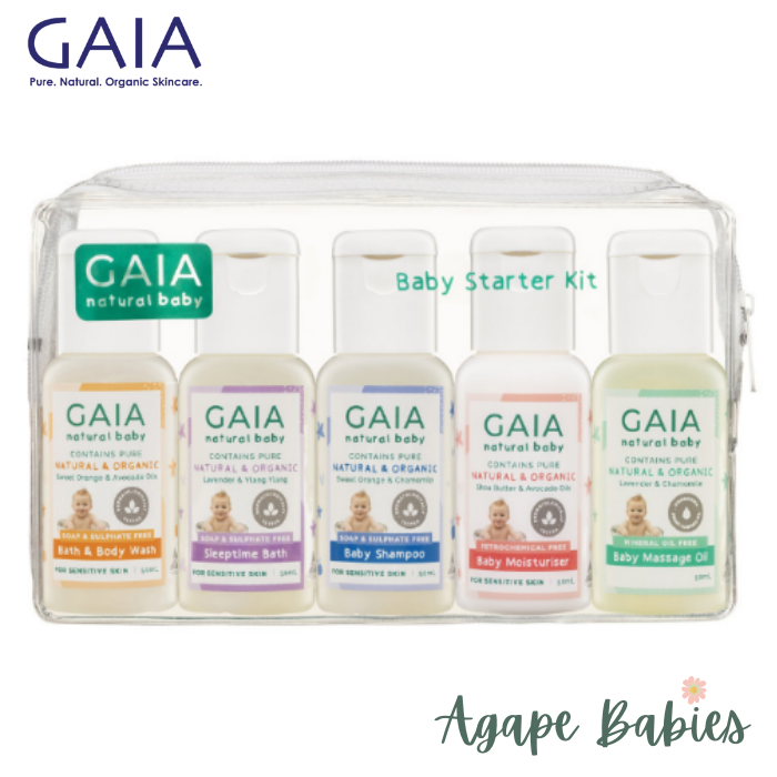 GAIA Baby Starter Kit 5 x 50ml Exp: 07/25