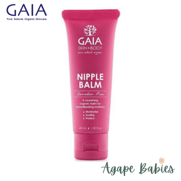 GAIA Pure Pregnancy Nipple Balm 40ml Exp: 08/24