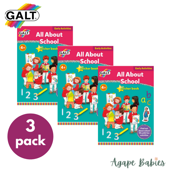 [Pack of 3] Galt All About School