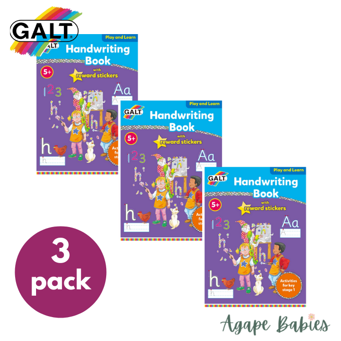 [Bundle Of 3] Galt Home Learning Books - Play and Learn