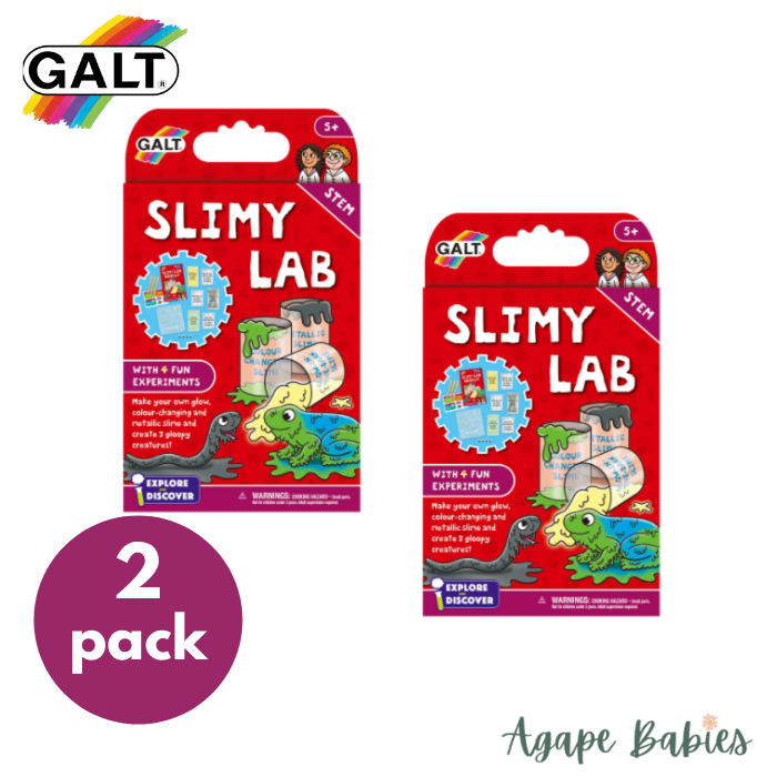 [2 Pack] Galt Slimy Lab