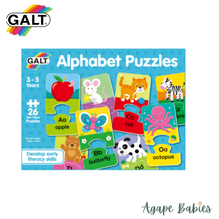 [Bundle Of 2] Galt Alphabet Puzzles