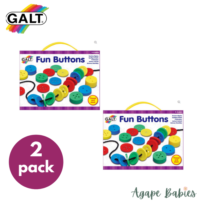 [Bundle Of 2] Galt Fun Buttons