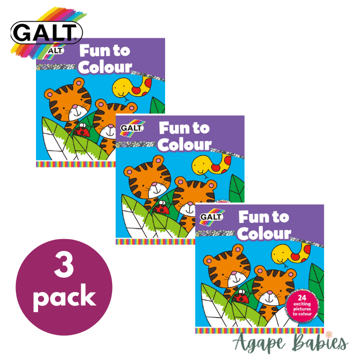 [Bundle Of 3] Galt Fun to Colour Book