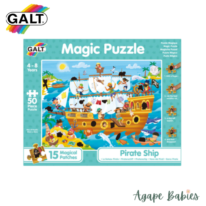 Galt Magic Puzzle - Pirate Ship