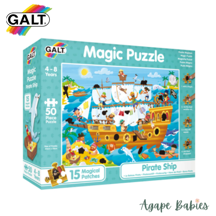Galt Magic Puzzle - Pirate Ship