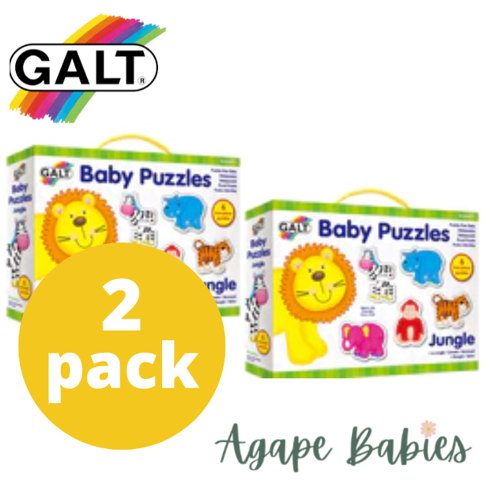 [Bundle Of 2] Galt Baby Puzzles - 4 Designs