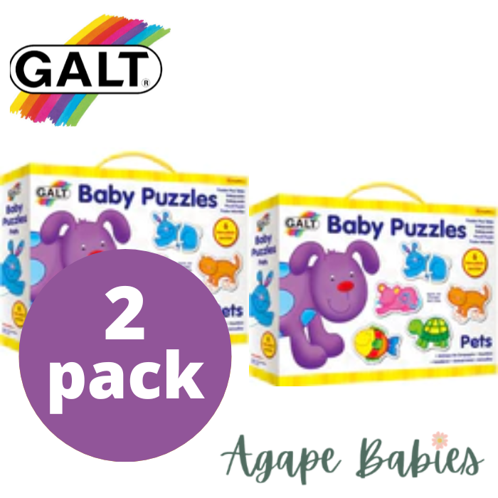 [Bundle Of 2] Galt Baby Puzzles - 4 Designs
