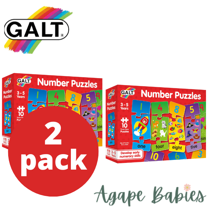 [Bundle Of 2] Galt Number Puzzles