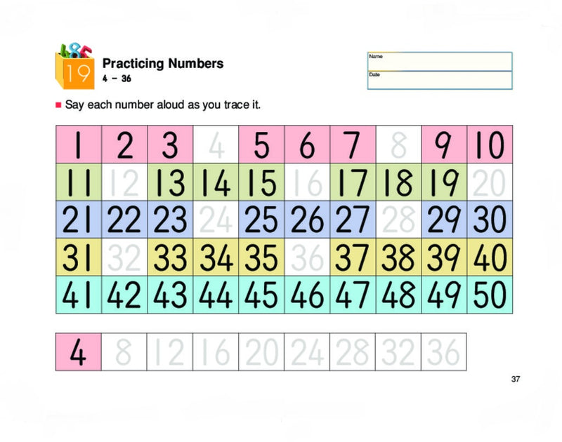 Kumon Grow To Know - Simple Multiplication