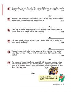 Kumon Grade 4 English Workbook: Word Problems