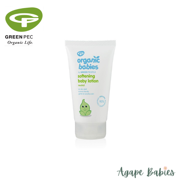 Green People Organic Babies Dry Skin Baby Lotion - Scent Free, 150ml Exp-04/26