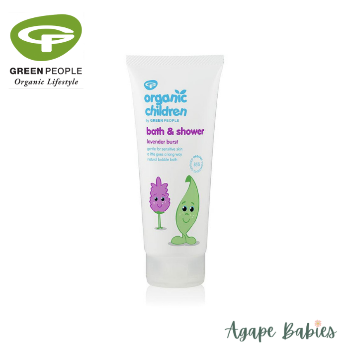 Green People Organic Children Bath & Shower Gel Lavender 200 ml
