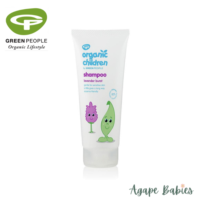 Green People Organic Children Shampoo - Lavender 200 ml Exp-06/26