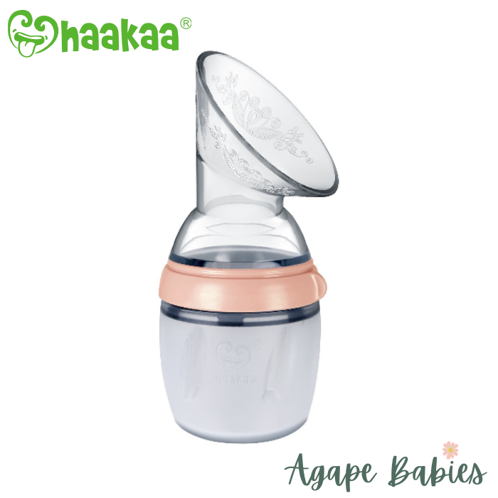 Haakaa Multifunction Silicone Breast Pump 160ml - Nude