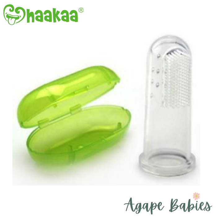 Haakaa Silicone Finger Brush with Case