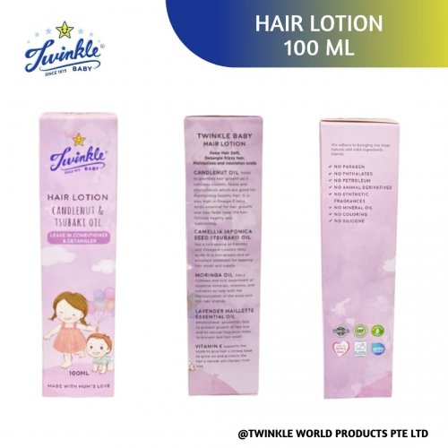 Twinkle Baby Hair Lotion 100ml - Lavender Exp: 07/24