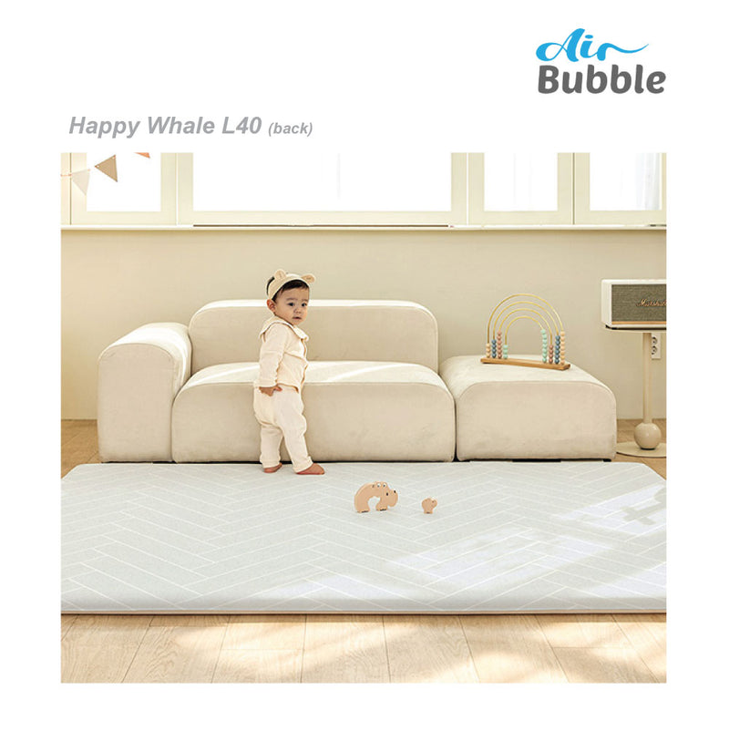 [1 Yr Local Warranty] Parklon Air Bubble Happy Whale (L40) Size: 2100 x 1500 x 40mm