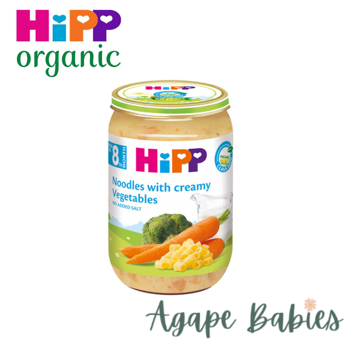 Hipp Organic Noodles with Creamy Vegetables 220g Exp: 09/24