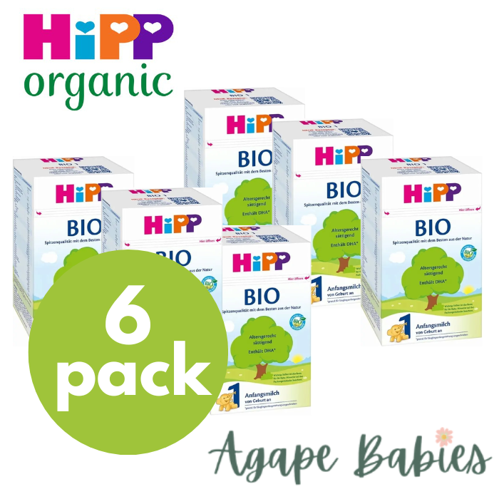 [6-Pack] Hipp Organic Infant Milk Stage 1 300gm Exp: 08/24