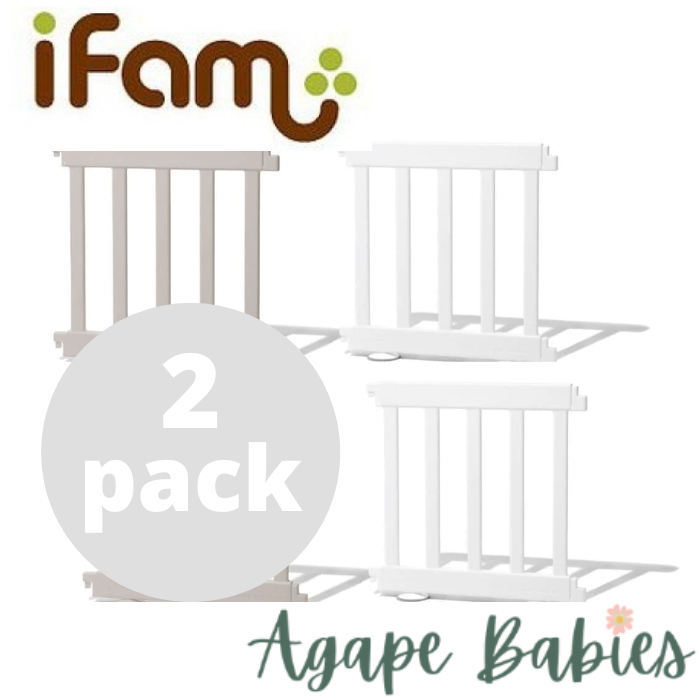 [ 2-Pack] IFAM Birch Baby Play Yard Side Panel 64cm - 2pcs x 2 = 4pcs