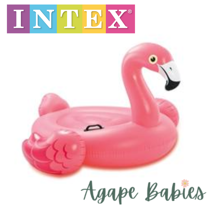 INTEX Pink Flamingo Ride-on