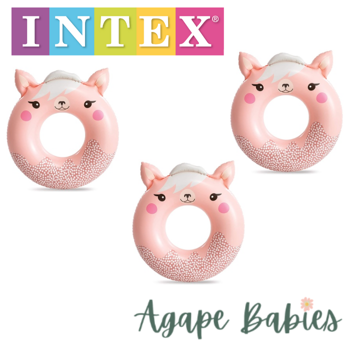 [3-Pack] INTEX Cute Animal Tubes (84cm) - Pink Llama
