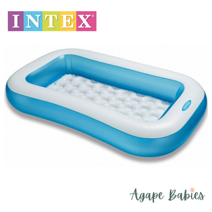 Intex Inflatable Rectangular Pool (1.66m x 1.00m x 28cm)