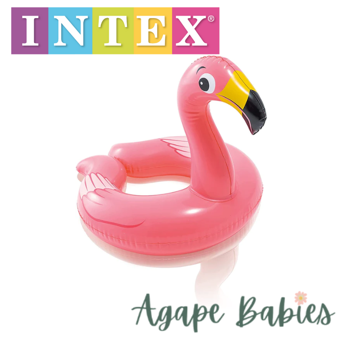 Intex Animal Split Rings, Ages 3-6 - Flamingo