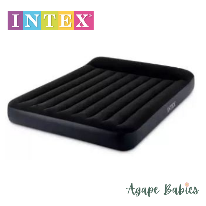 Intex Pillow Rest Classic Airbed with Internal Pump - Queen Size