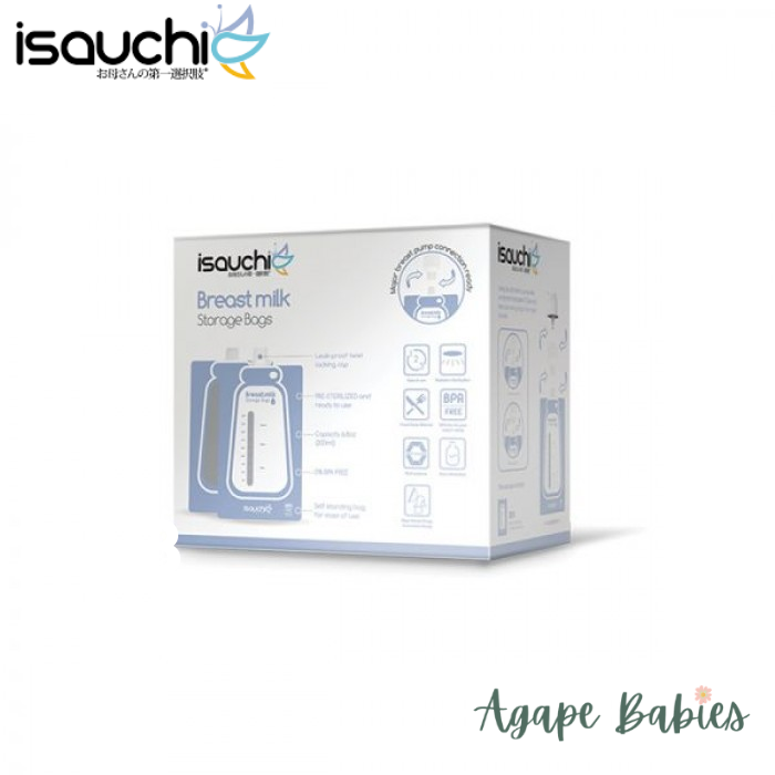 Isa Uchi Sauchi Breast Pump Storage Bags, 30 pcs