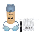 Ki ET LA Sunglasses Ourson 1-2 years Silver Blue