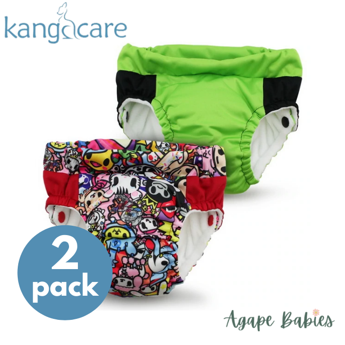 Kanga Care Lil Learnerz TokiJoy & Tadpole 2 Pack - 4 Sizes-L