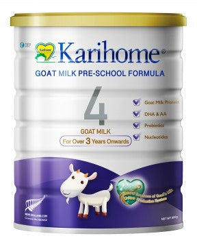 [6-Pack] Karihome Goat Milk Pre-School Formula Stage 4 900g - 3y+ (Made in New Zealand) Exp: 05/25