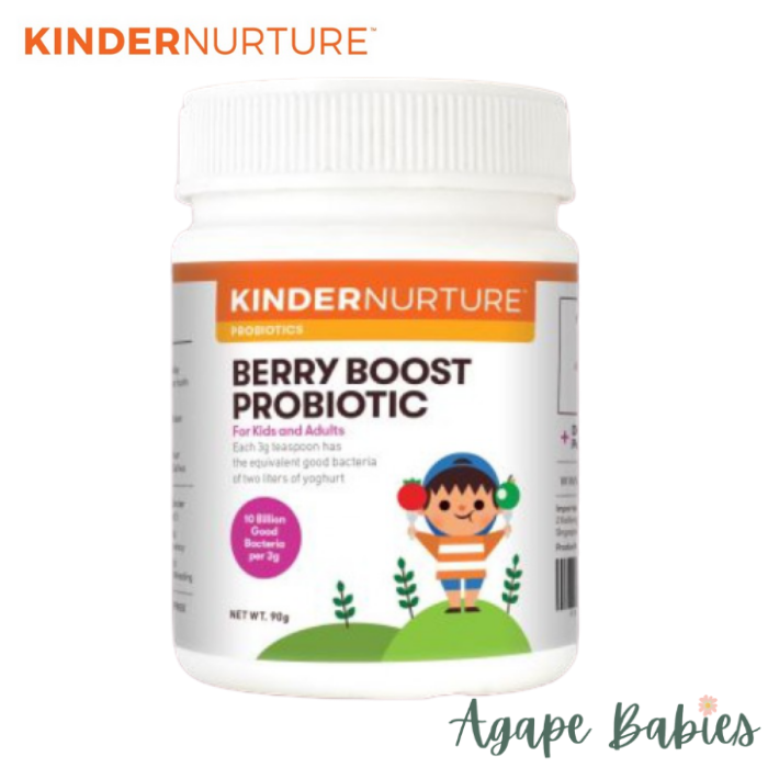 KinderNurture Berry Boost Probiotic Powder 90g Exp: 10/25