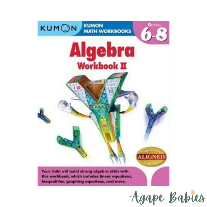 Kumon Algebra Workbook 2