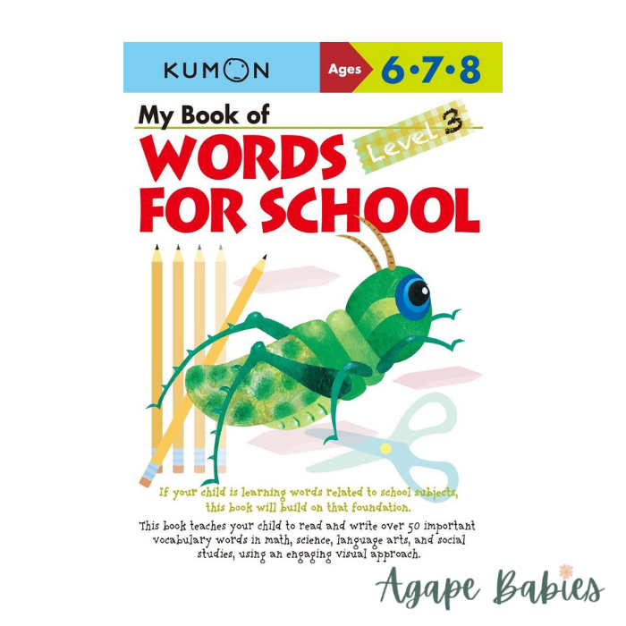 Kumon Words For School Level 3