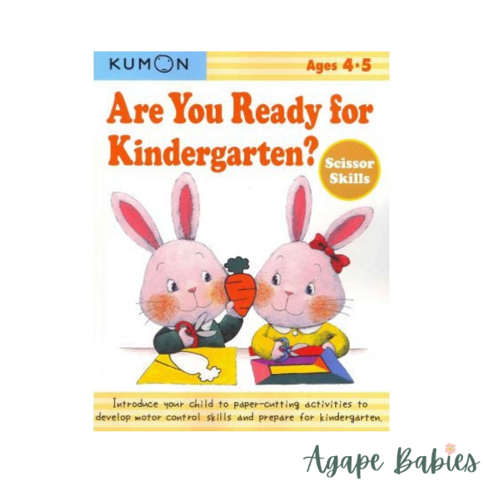 Kumon Are You Ready For Kindergarten? Scissors Skills
