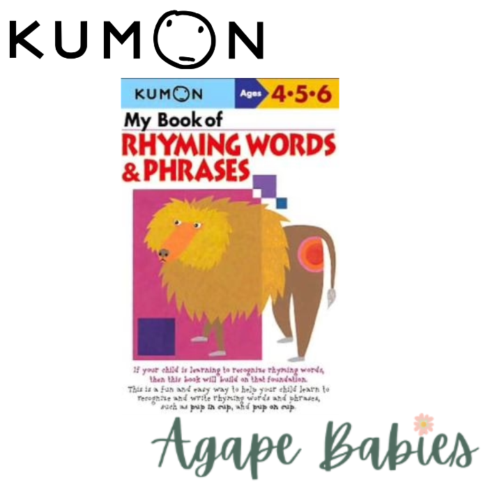 Kumon My Book of Rhyming Words & Phrases