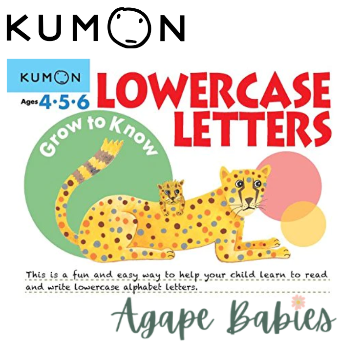 Kumon Grow To Know: Lowercase Letters