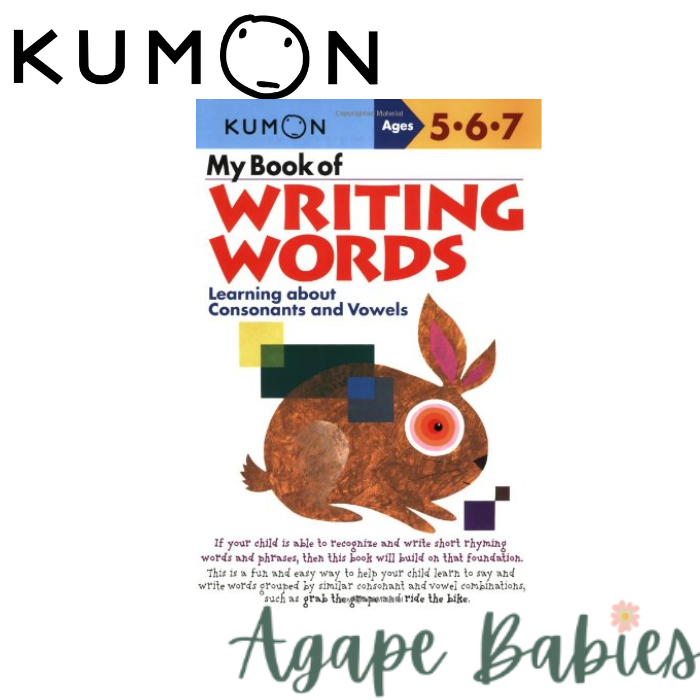 Kumon My Book of Writing Words
