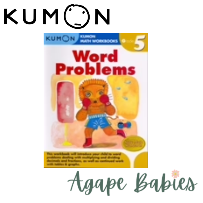 Kumon Grade 5 English Workbook: Word Problems